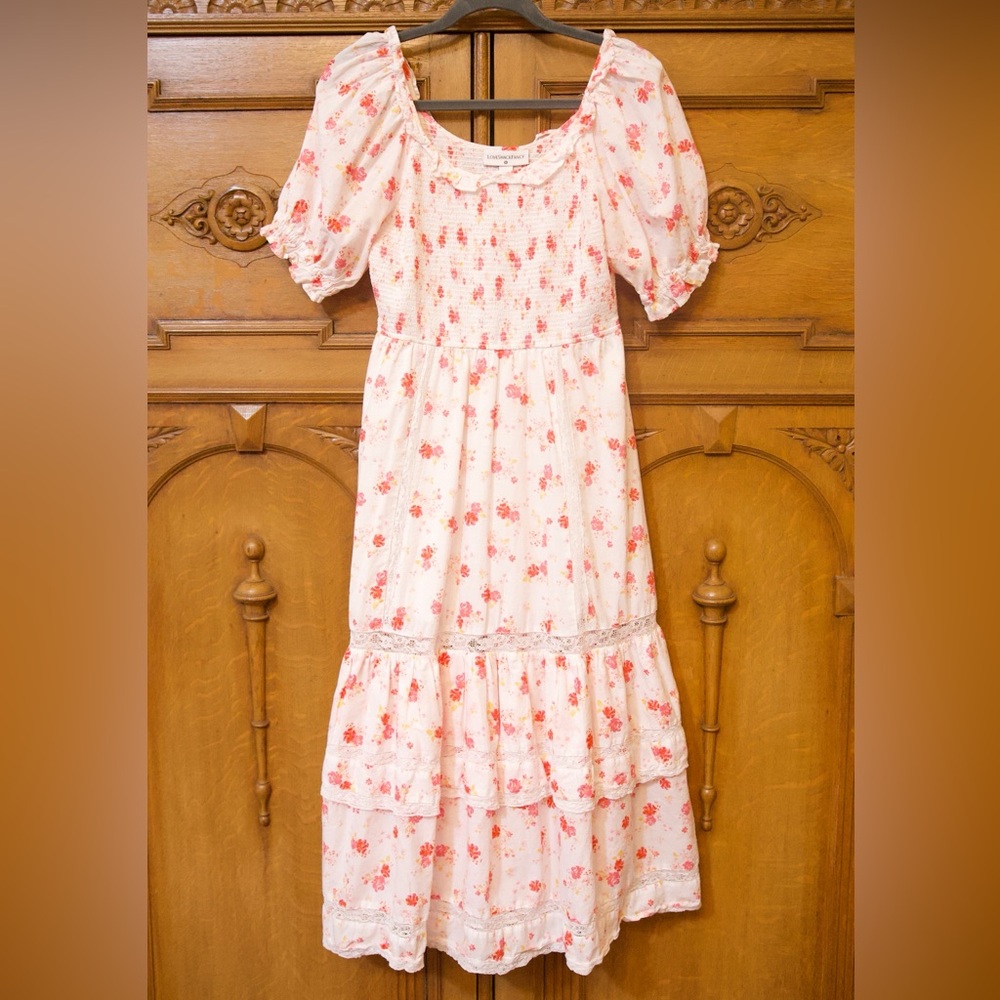 Cosette Smocked Puff Sleeve Dress